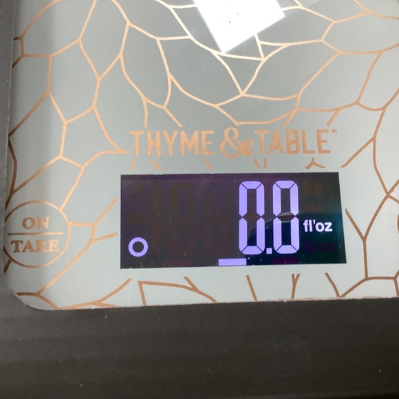 Thyme & Table Luxe Collection Digital Scale New in Box - Picture 11 of 14